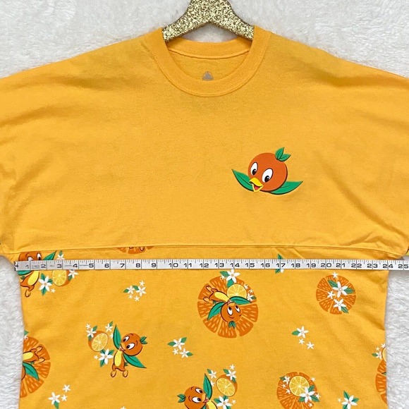 Disney Parks Spirit Jersey Original Orange Bird Flower Garden Festival Large New - Picture 3 of 11
